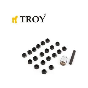 TROY 26140 22 Parça Audi Bijon Somunu Lokma Seti