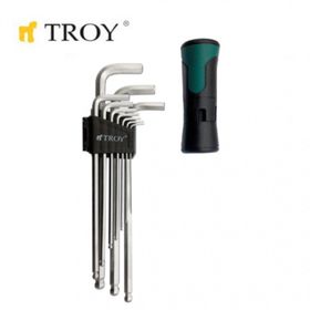 Troy 26202 11 Parça Allen Anahtar Seti