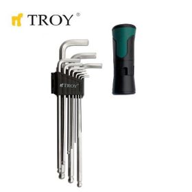 Troy 26202 11 Parça Allen Anahtar Seti