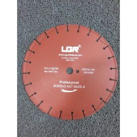 Troy 27135 350 mm Elmas Kesici Disk Beton Kuru Kesim