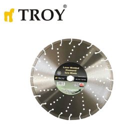 Troy 27135 350 mm Elmas Kesici Disk Beton Kuru Kesim