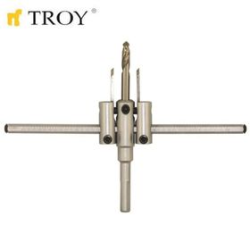 Troy 27402 Ayarlanabilir Alçıpan Delme Seti