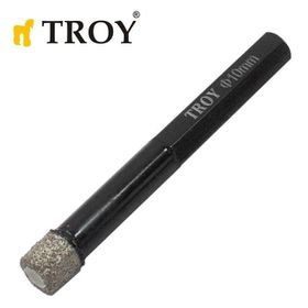 Troy 27423 10 mm Tungsten Karpit Uçlu Panç