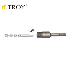 Troy 27457 110 mm Sds Plus Adaptör Ve Merkezleme Matkap Ucu Seti
