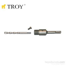 Troy 27457 110 mm Sds Plus Adaptör Ve Merkezleme Matkap Ucu Seti