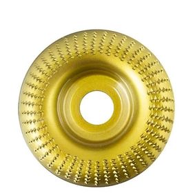 Troy Avuç Taşlamalar İçin 100 mm Toroidal Ahşap Törpü Diski