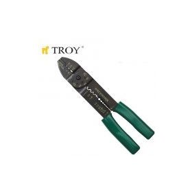 Troy T 24006 Kablo Sıyırma ve Pabuç Pensi