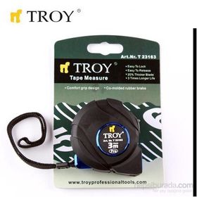 Troy T23163 Stoperli Şerit Metre