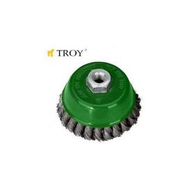 Troy T27707-75 Burma Telli Çanak Fırça