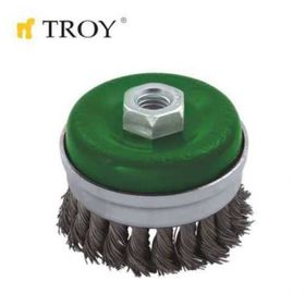 Troy T27708-100 Burma Telli Çanak Fırça