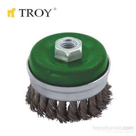 Troy T27708-100 Burma Telli Çanak Fırça