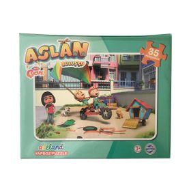 Trt Çocuk Aslan 35 Parça Kutulu Puzzle