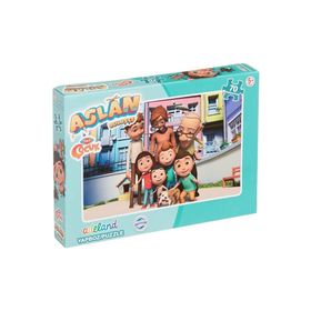 Trt Çocuk Aslan 70 Parça Kutulu Puzzle