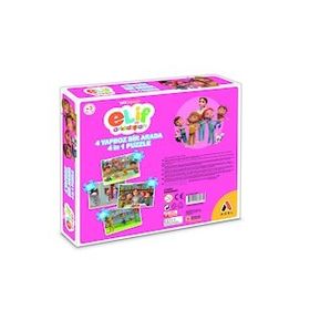 TRT Çocuk Elif ve Arkadaşları 4N1 Puzzle