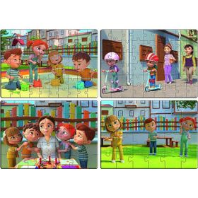 TRT Çocuk Elif ve Arkadaşları 4N1 Puzzle
