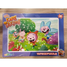 TRT Çocuk Kare Takımı 48 Parça Puzzle