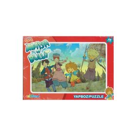 TRT Çocuk Maysa ve Bulut 48 Parça Puzzle