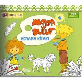 Trt Çocuk/Maysa ve Bulut Boyama Kitabı 4
