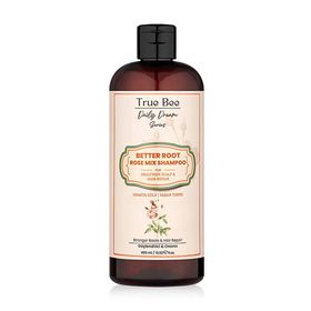 True Bee Daily Dream Rose Shampoo 400 ml Yaban Turpu ile Güçlendirilmiş Gül Şampuanı