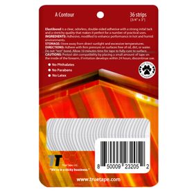 True Tape Elastibond Oval A 2.0x7.5 cm 36 Adet Protez Saç Bandı