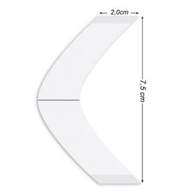 True Tape Elastibond Oval A 2.0x7.5 cm 36 Adet Protez Saç Bandı