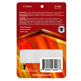 True Tape Elastibond Oval CC 2.0x7.5 cm 36 Adet Protez Saç Bandı