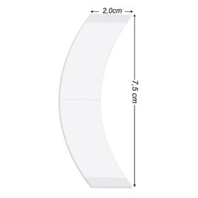 True Tape Elastibond Oval CC 2.0x7.5 cm 36 Adet Protez Saç Bandı