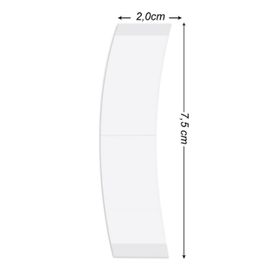 True Tape Elastibond Oval LF 7/8 2x7.5 cm 36 Adet Protez Saç Bandı