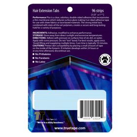 True Tape Performance Plus Hair Extension Tape 4x0.8 cm 96 Adet Bant Kaynak Bandı