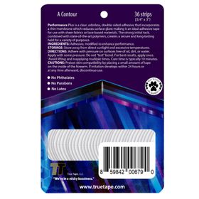True Tape Performance Plus Oval A 2.0x7.5 cm 36 Adet Protez Saç Bandı