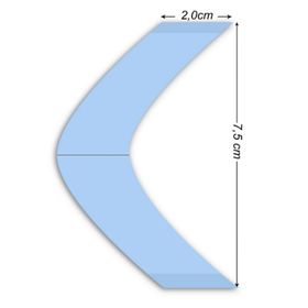 True Tape Performance Plus Oval A 2.0x7.5 cm 36 Adet Protez Saç Bandı