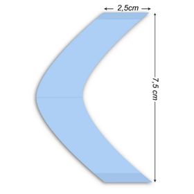 True Tape Performance Plus Oval A 2.5x7.5 cm 36 Adet Protez Saç Bandı