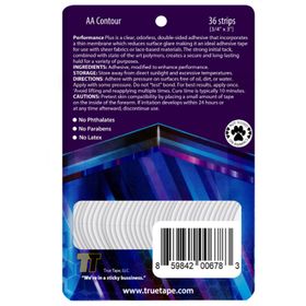 True Tape Performance Plus Oval AA 2.0x7.5 cm 36 Adet Protez Saç Bandı