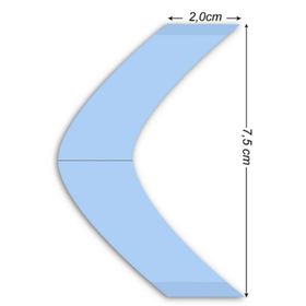 True Tape Performance Plus Oval AA 2.0x7.5 cm 36 Adet Protez Saç Bandı