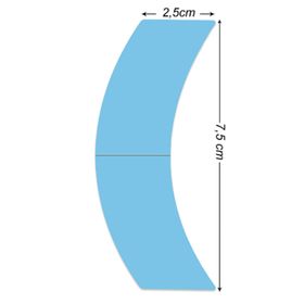 True Tape Performance Plus Oval LF 2.5x7.5 cm 36 Adet Protez Saç Bandı