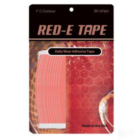 True Tape Red E Tape 1 C 2.5x7.5 cm Protez Saç Bandı