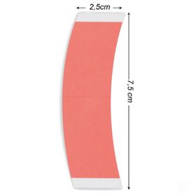 True Tape Red E Tape 1 C 2.5x7.5 cm Protez Saç Bandı