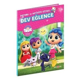 True ve Gökkuşağı Krallığı Boyama ve Aktivite Kitabı Dev Eğlence - Beta Kids