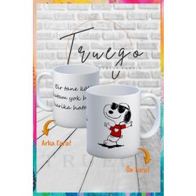 Truego Baskılı Seramik Mug Bir Tane Kötü Hatam Yok Hepsi Harika Hatalar Kupa