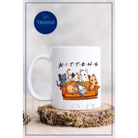 Truego Cat Friends Baskılı Kupa