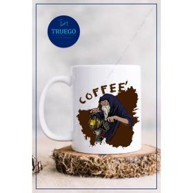 Truego Coffee Beyaz Baskılı Kupa