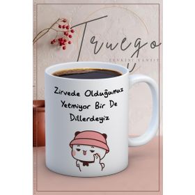 Truego Dillerdeyiz... Baskılı Kupa