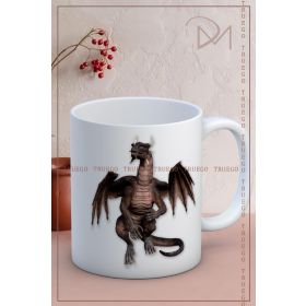 Truego Dinozor Baskılı Kupa
