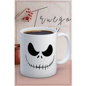 Truego Halloween Baskılı Porselen Kupa