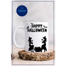 Truego Happy Halloween Baskılı Porselen Kupa