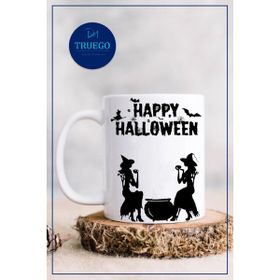 Truego Happy Halloween Beyaz Kupa