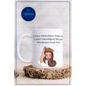 Truego Münakaşaya Gerek Yok Baskılı Kupa