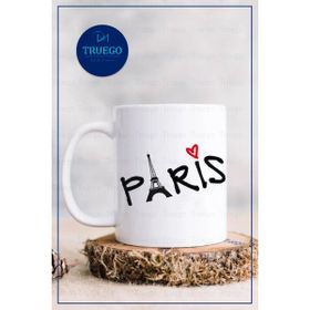 Truego Paris Baskılı Kupa