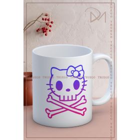 Truego Renkli Kedi Kemik Kupa