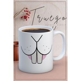 Truego Seramik Mug Tavşan Diş Kupa